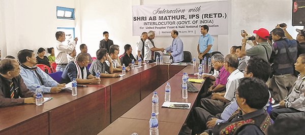 SoO Interlocutor holds closed door meeting with UPF leaders