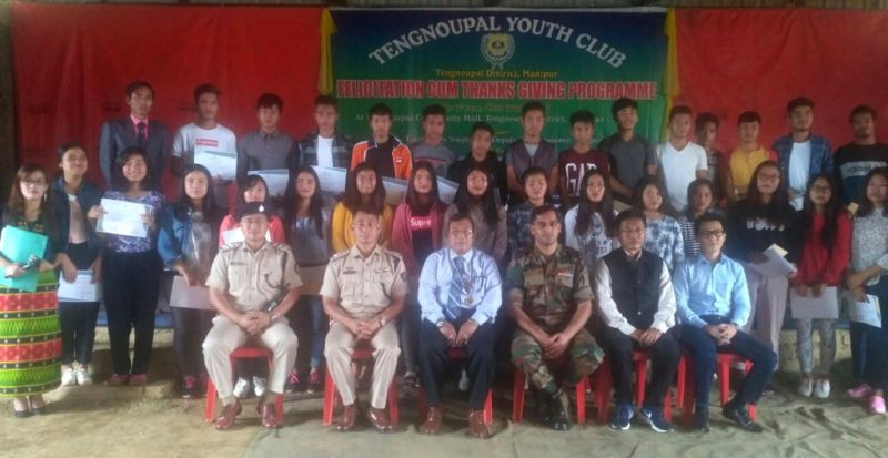 TYC Feted Meritorious Students in Tengnoupal