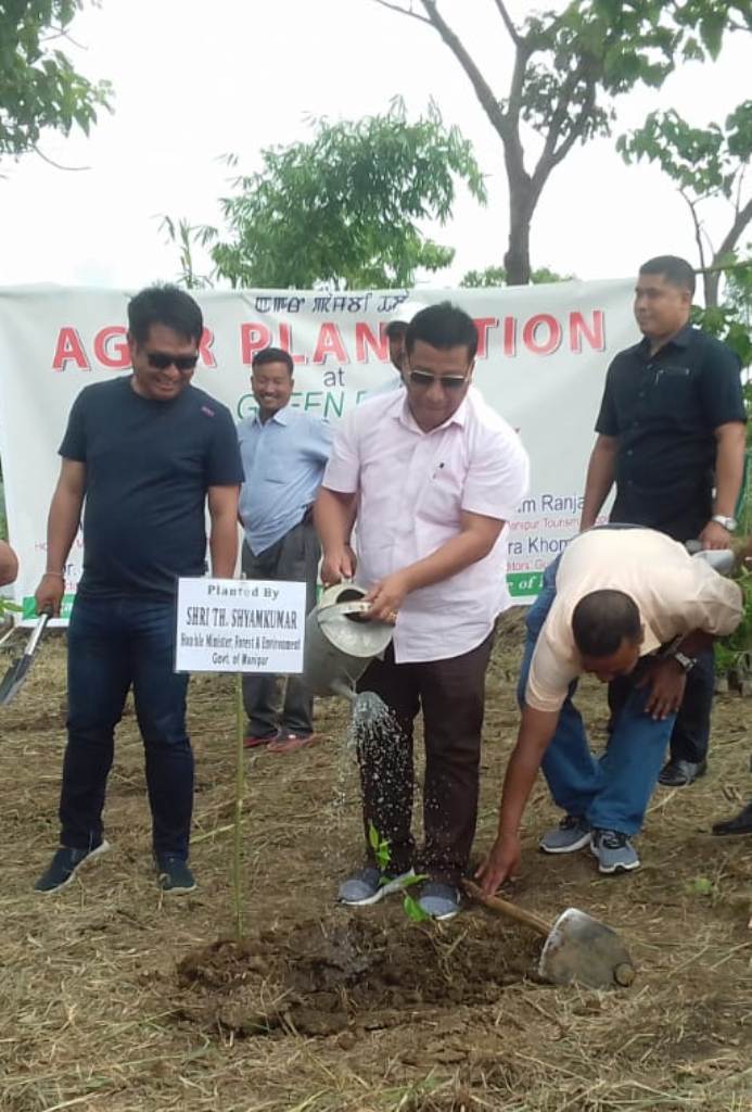 Minister, MLA and scribes kicks start Agar Plantation