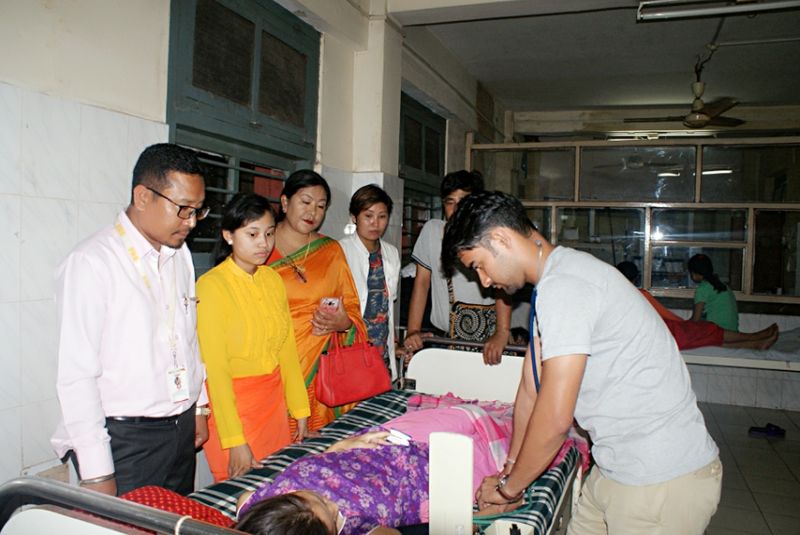 Bharatya Modi Army extended help to ailing mother