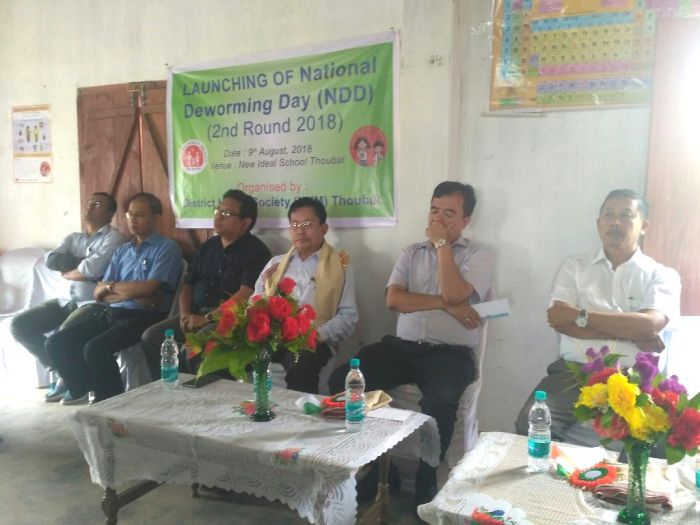 National Deworming Day Launched at Thoubal