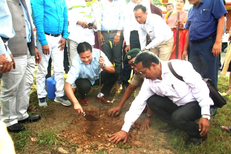 Biswajit launches tree plantation as part of Van Mahotsov festival
