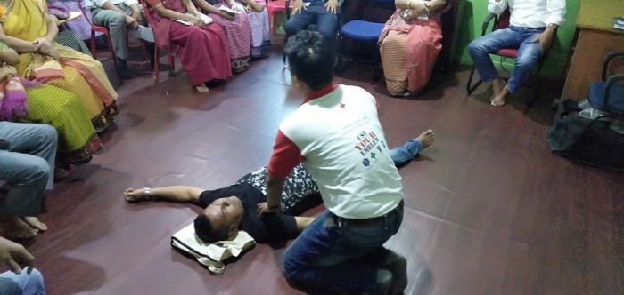 Drug awareness on 'first Aid Programme'
