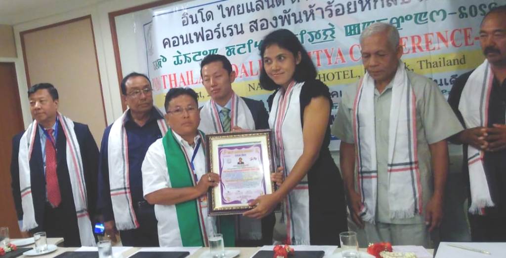 Konthoujam Gita Devi honoured with Indo-Thai friendship award