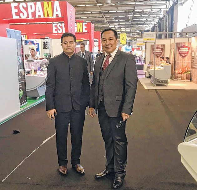 Th Biswajit at SIAL, Paris to boost food processing industry sector in Manipur