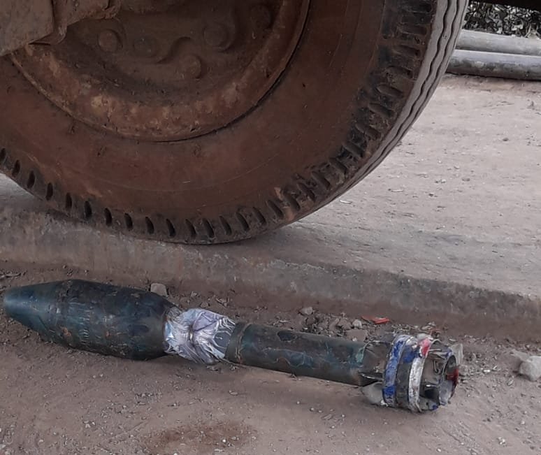 Bomb found at Moreh Town; protest staged