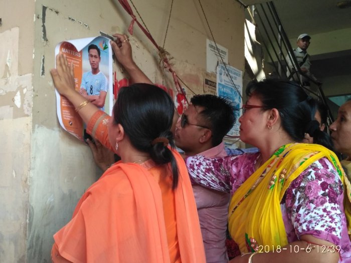 DEO, Thoubal launches Poster Campaign in Connection with SVEEP