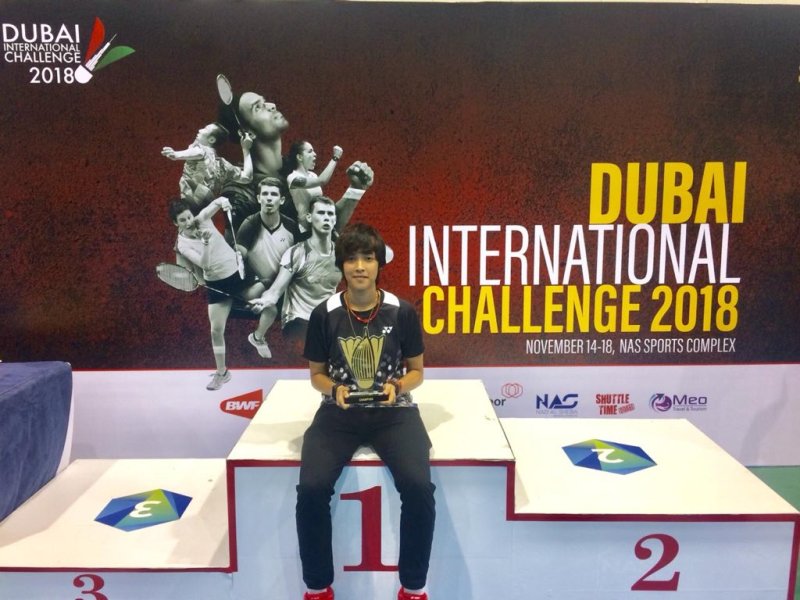 Ashmita Chaliha defeated Jeon Jui of Korea 21-19, 21-15 in the final of Dubai International Challenge