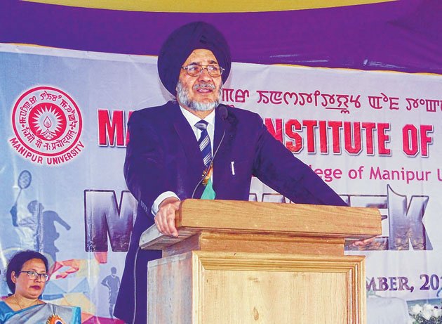 Manipur University Administrator Jarnail Singh