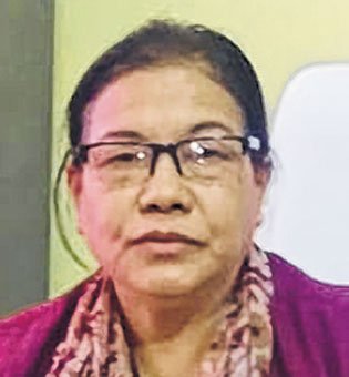 Chairperson of Manipur State Commission for Women (MSCW), retired Professor Dr Meinam Binota