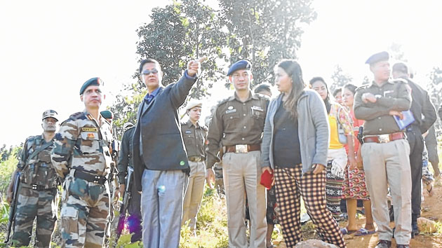 Myanmar army intrudes, prohibits construction