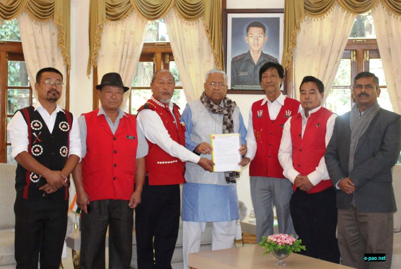 Secretary Finance and Land Resources, Government of India, Y Kikheto Sema, IAS, speaking at the 3rd General Conference cum Cultural Exchange Program of the Central Nagaland Students' Association (CNSA) on November 20, 2018 at the Wokha Village