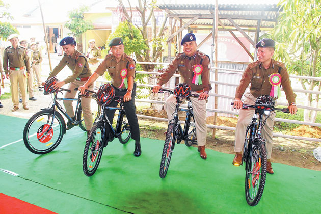 Police cycle patrol unit launched