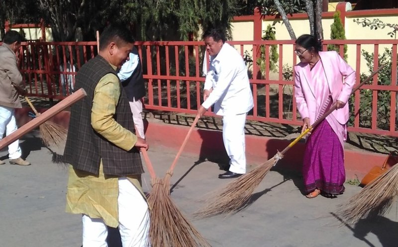  North East Swachh Bharat Mission  on November 13 2018 