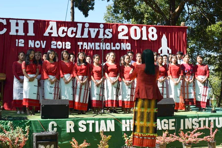 Christian Heritage Institute (CHI), Tamenglong celebrated its 3rd Acclivis, Annual Day at New Canan, Tamenglong HQ :: November 12 2018