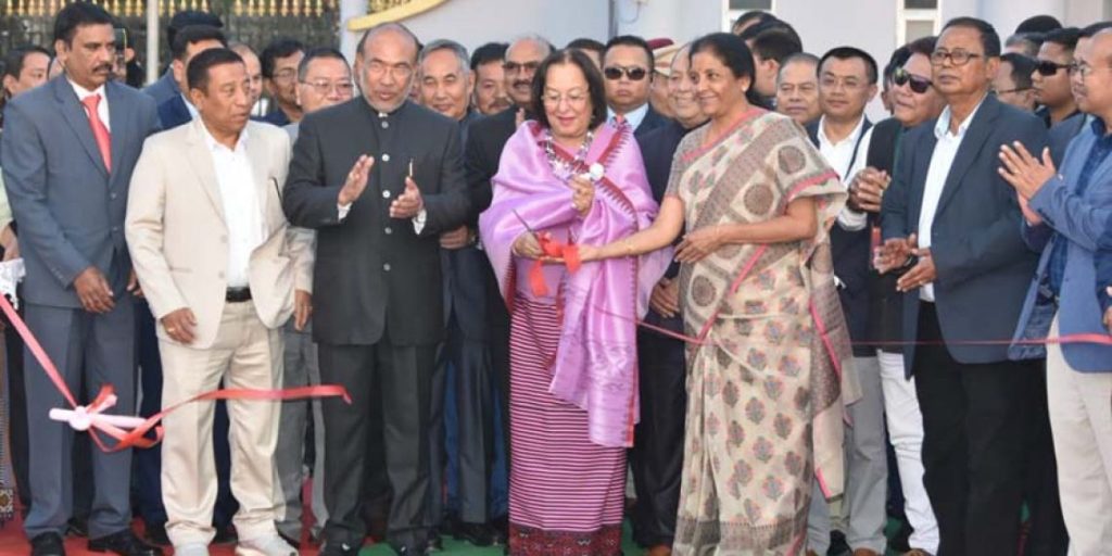 Governor Najma Heptula steals the show on the inaugural function of Sangai Festival