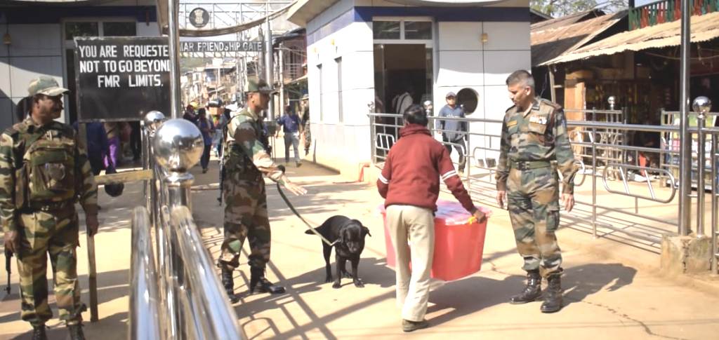 Security beefed up at Indo-Myanmar International Border
