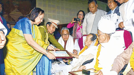 Centenarian conferred Lifetime Achievement award