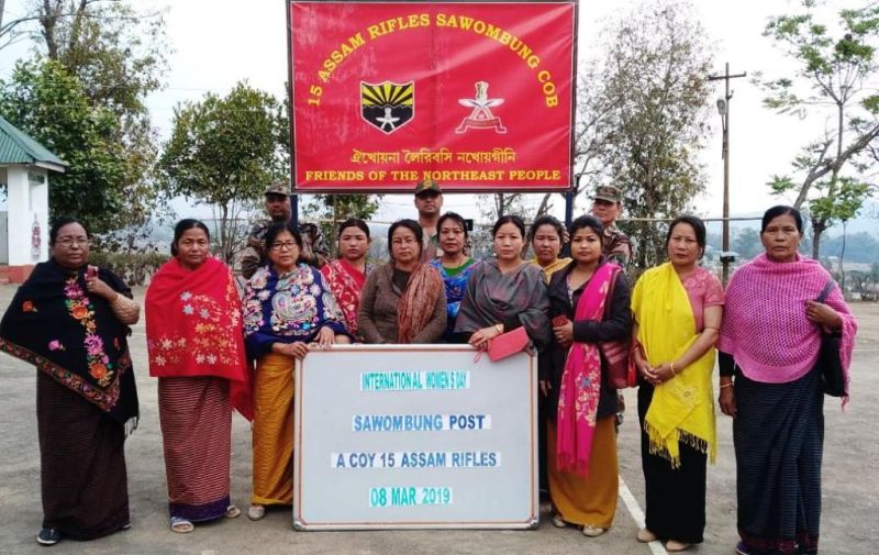 Assam Rifles observes International Women's Day