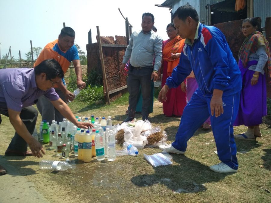 Local liquor with label 'Chakpa Kallei' found selling in dry state Manipur
