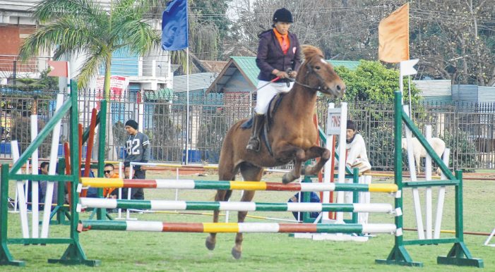 Junior State Equestrian Championship : Th Tanna clinches junior girls' show jumping title