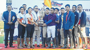 Jr State Equestrian C'ship : Chingkheihunba PC win overall team title