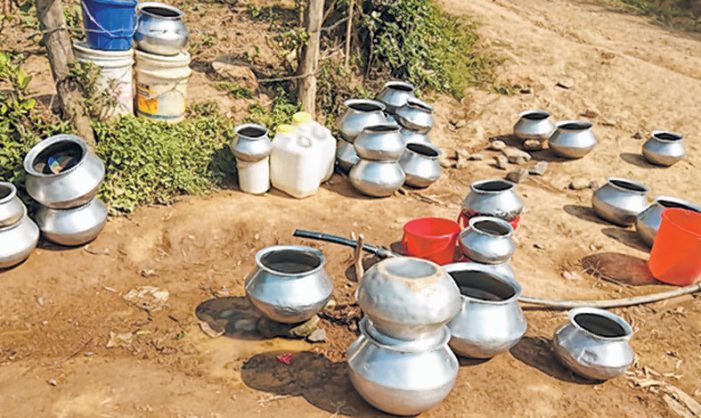 Water scarcity hits CCpur town