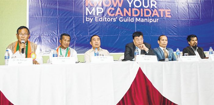 Know Your MP Candidate: Inner Manipur PC candidates share thoughts, visions