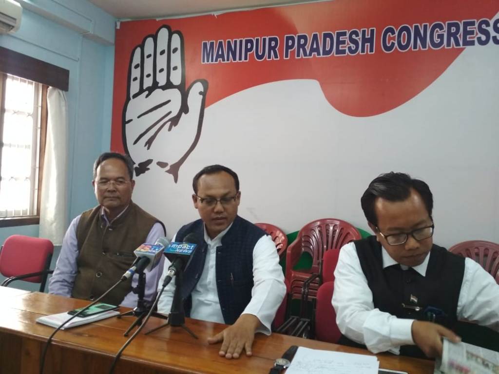 spokesperson of Manipur Pradesh Congress Committee K Meghachandra