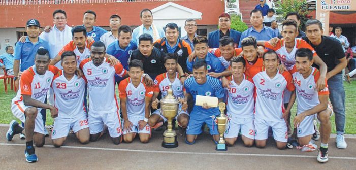 NEROCA FC rout KLASA 5-0 to clinch 12th Manipur State League title