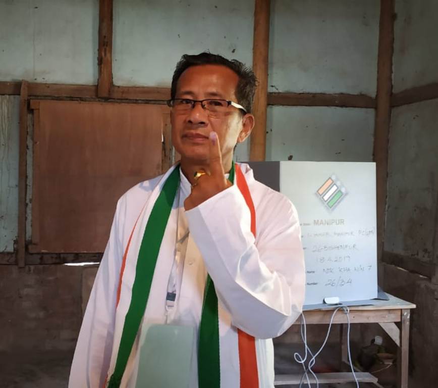 Inner Manipur Parliamentary constituency Votinng :  O Nabakishore 