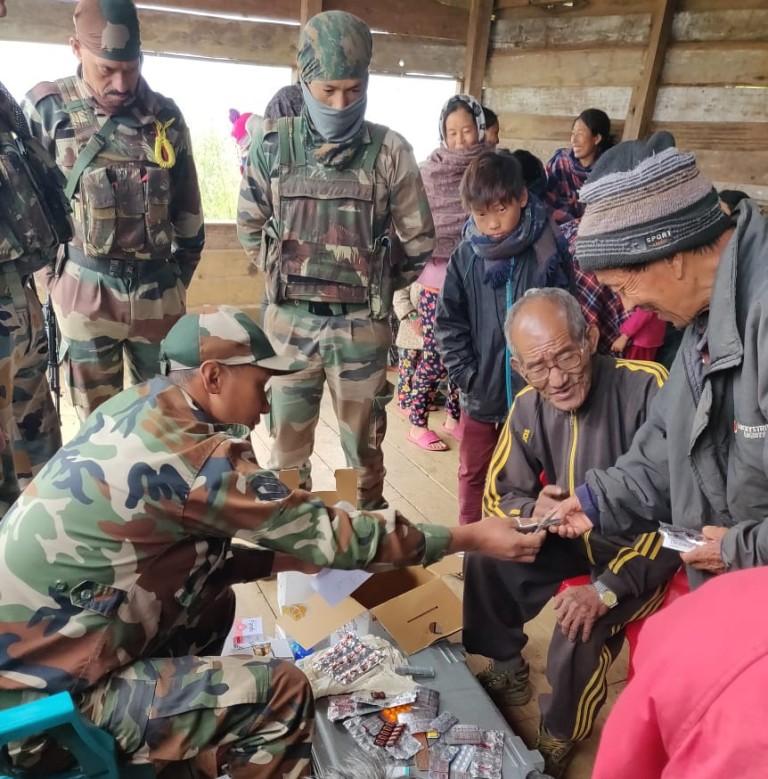 Response to Assam Rifles Medical Camp in Sihai