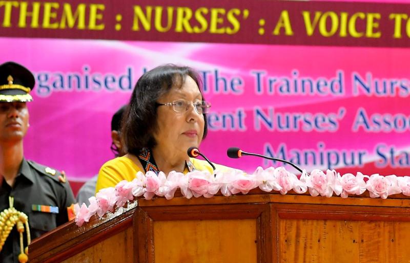 Dr Heptulla lauds the nurses of Manipur; says they are highly demanded outside the state