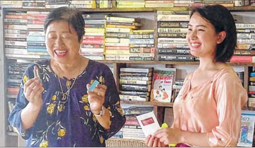 Ukhrul lass launches lipstick brand