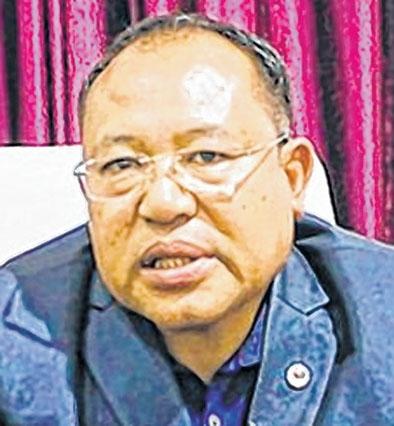 NPF Manipur unit president Awangbow Newmai 
