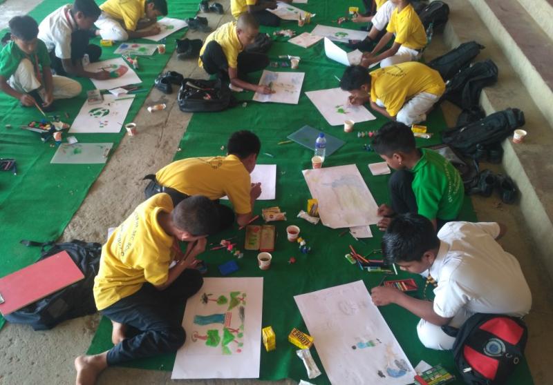 Painting Competition held to mark 'International Day of Biodiversity 2019'