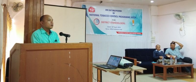 One Day Orientation on National Tobacco Control Programme