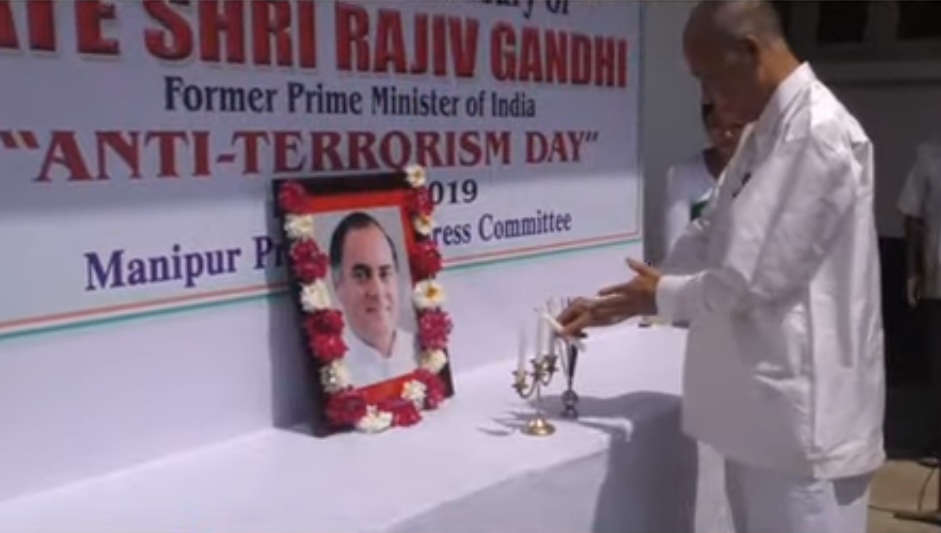 Former Prime Minister Rajiv Gandhi remembered on 'Anti-Terrorism Day'