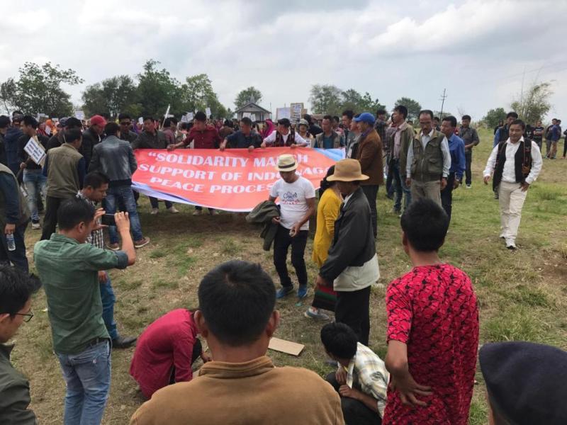 Standoff between AR and NSCN-IM; TNL stage protest rally