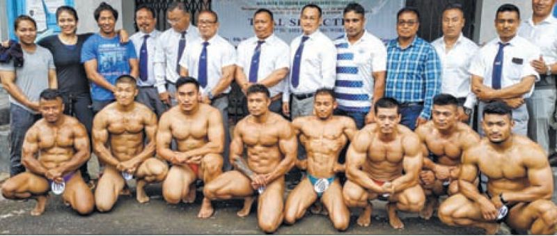 All Manipur Body Builders Association (AMBBA) names athletes for National trial