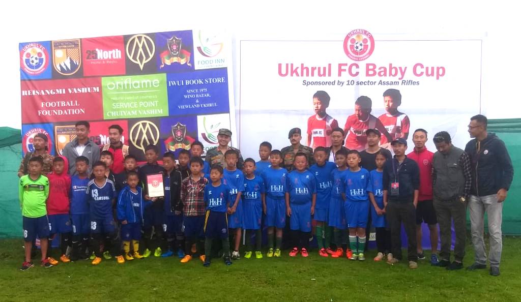 Assam Rifles Conducts Baby League Football Cup 2019 at Ukhrul
