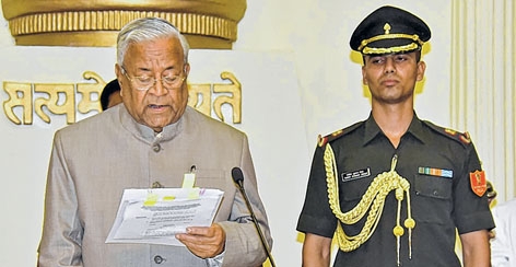 PB Acharya takes oath as Governor