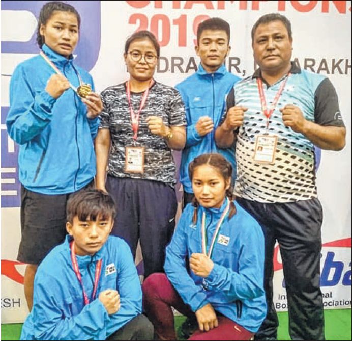 Sanamacha wins gold at 3rd Youth National Boxing Championship