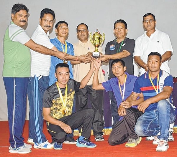 CRPF Inter Bn Badminton : N Sanjoy of 69 Bn wins single title