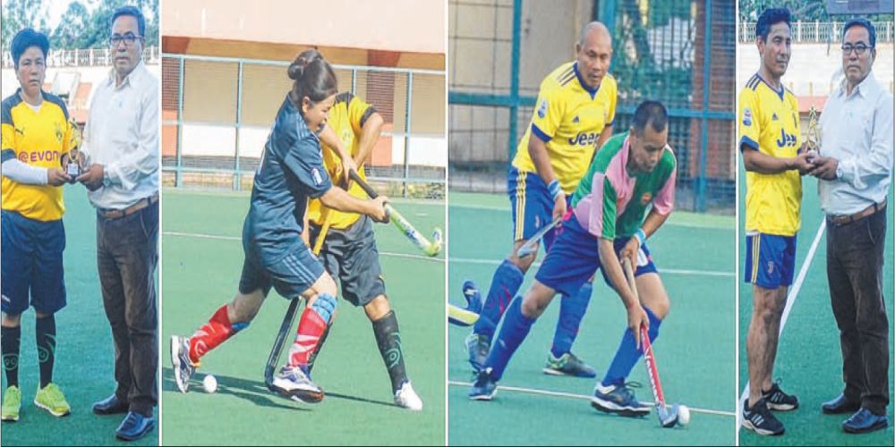 Ibungoyaima Memorial Veteran Hockey : MEIRAA finish atop as league round concludes, stage set for semis