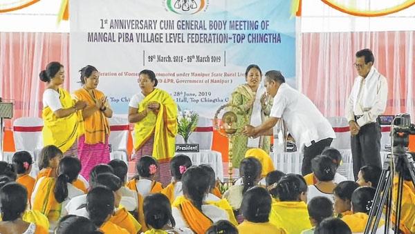 1st anniversary of 'Mangal Piba' observed at Yairipok Top Chingtha