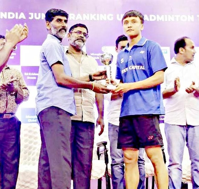   All India Ranking Badminton : Meiraba on roll as he clinches 4th U-19 singles title  