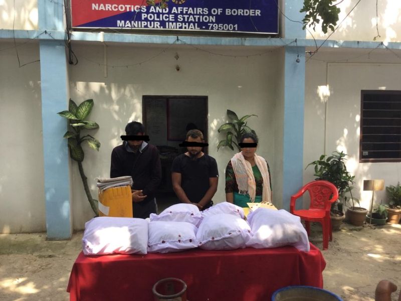 Biggest drug haul in the history of Manipur by NAB