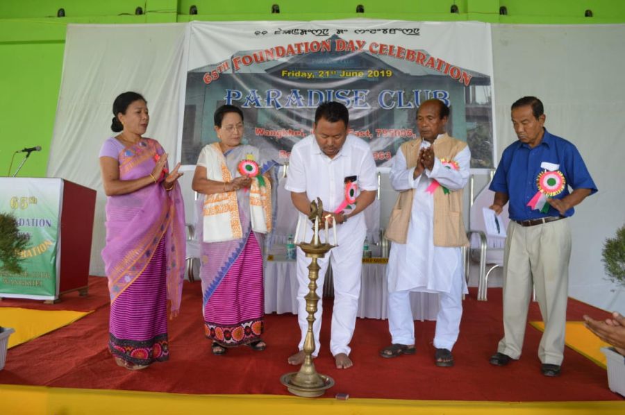 65th Foundation Day of Paradise Club Wangkhei observed