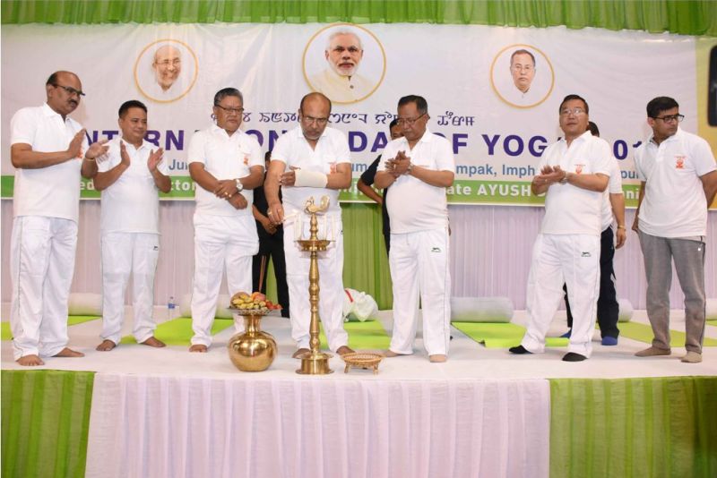 5th International Day of Yoga Held